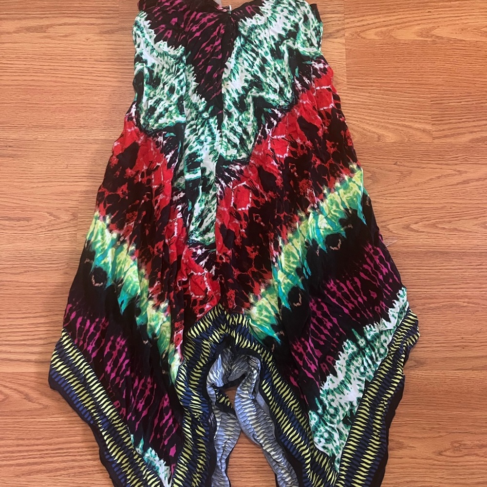 Beige by eci Multicolor Patterned Dress